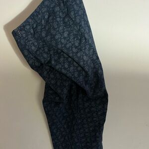 Izod Navy Paisley Chinos
